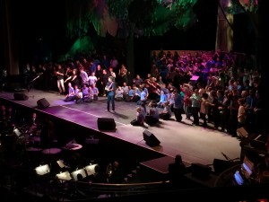 Jason Mraz and the cast of Live Art: Tree of Art