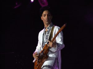 Prince at Coachella. 